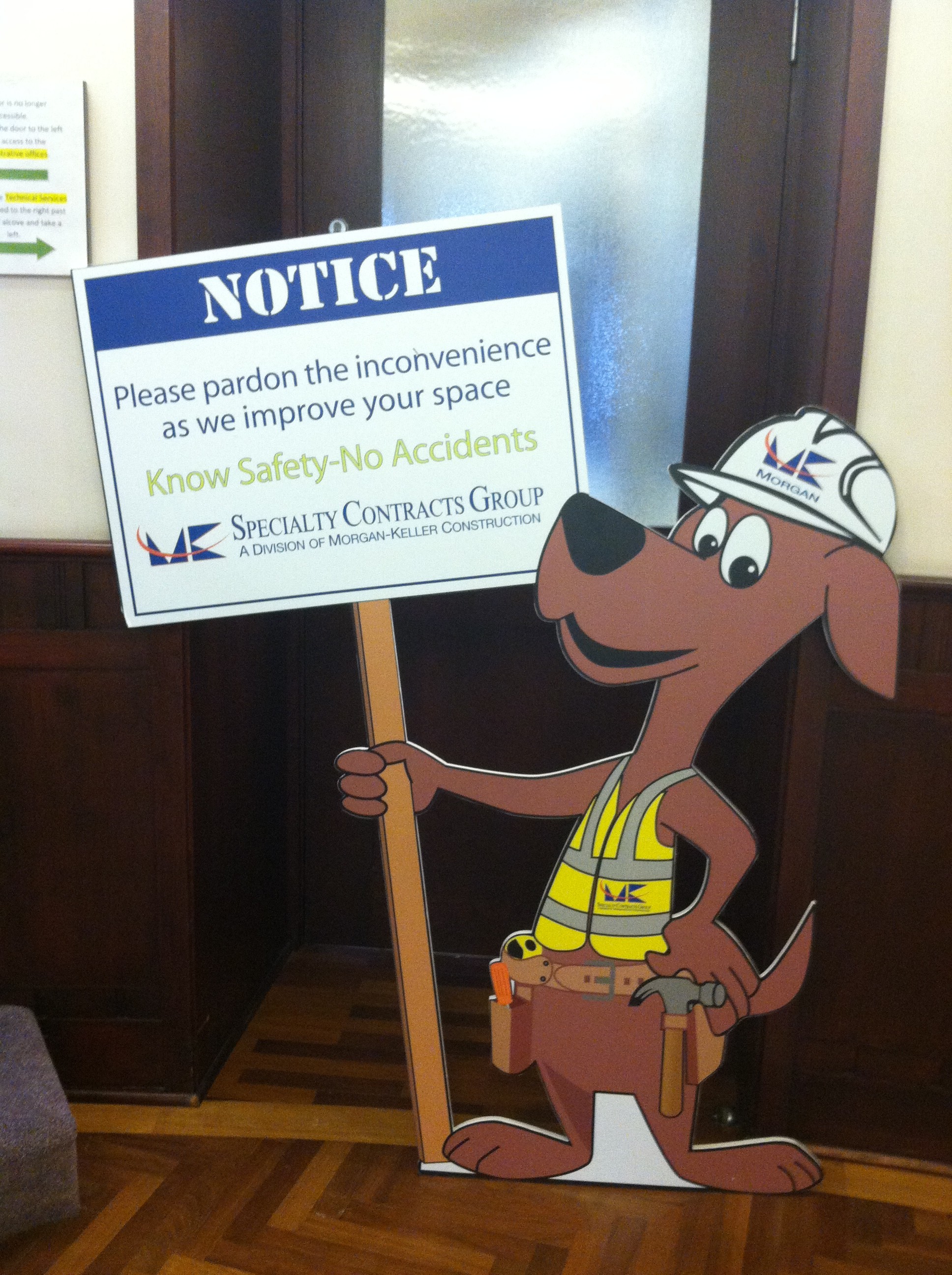 Library renovations are well under way. For more information check out http://www.facebook.com/pages/McDaniel-College-Hoover-Library-Renovation/172116582884576.