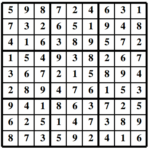 SudokuACTUALSolutions