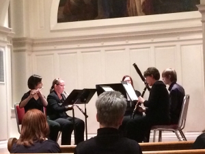 McDaniel's Woodwind Quintet. Photo by Emma Carter