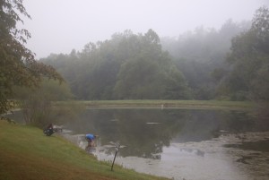 Students going camping at Matthew-Singleton Farm. Photo courtesy Dr. Scullion