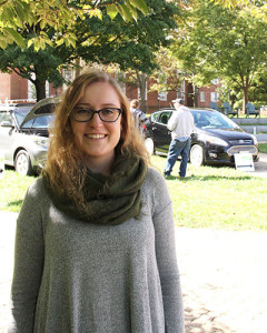 Tabitha Schade, Vice-President of Green Life. Photo by Jimmy Calderon