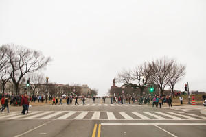 The aftermath of the march. Photo by Jimmy Calderon